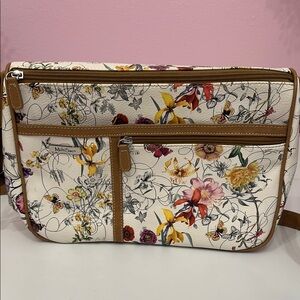 Multicolor Floral Crossbody Bag